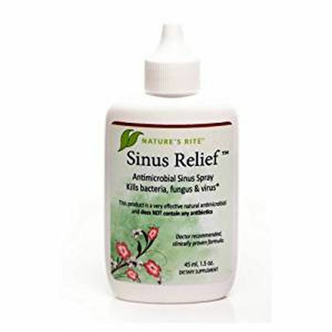 4 PACK Sinus Relief Natures Rite 1.5 oz Liquid By Natures Rite - Mars Med Supply
