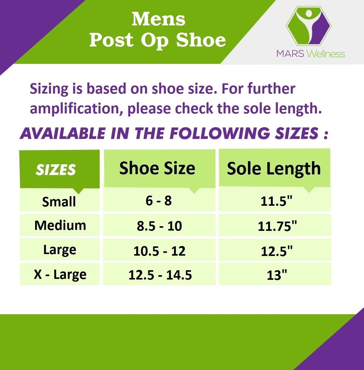 Premium Post Op Broken Toe/Foot Fracture Square Toe Walking Shoe - Mens
