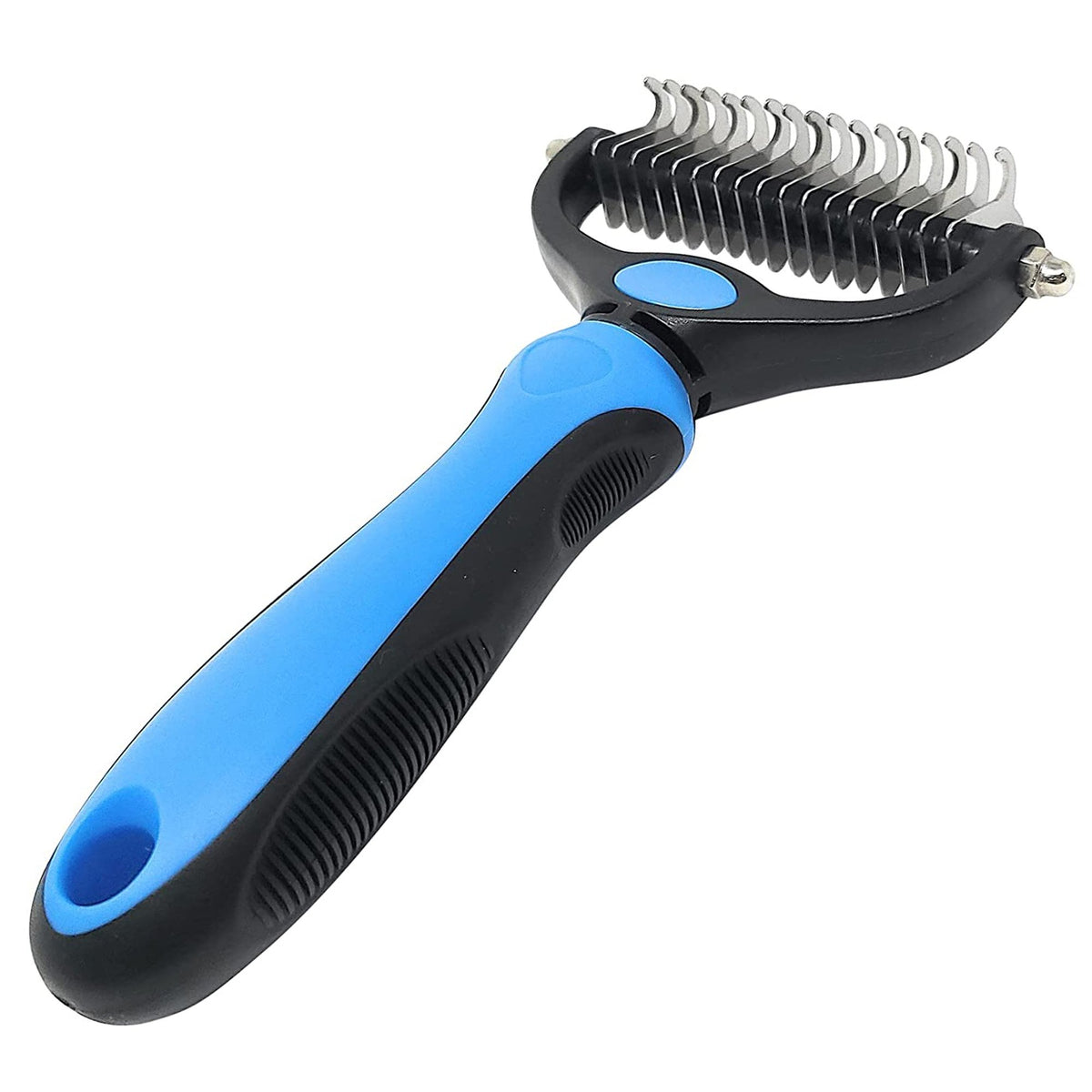 MARS WELLNESS Pet Grooming Brush - Double Sided Shedding and Dematting Tool  for Cats and Dogs - Large - Mars Med Supply