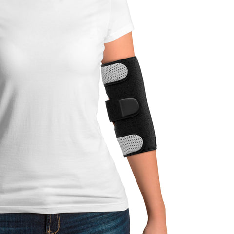 MARS WELLNESS Universal Elbow Immobilizer - Adjustable - Cubital Tunnel Brace Support for, Tennis Elbow, Ulnar Nerve Injury Sprains, Strains, and Fractures - One Size Fits Most