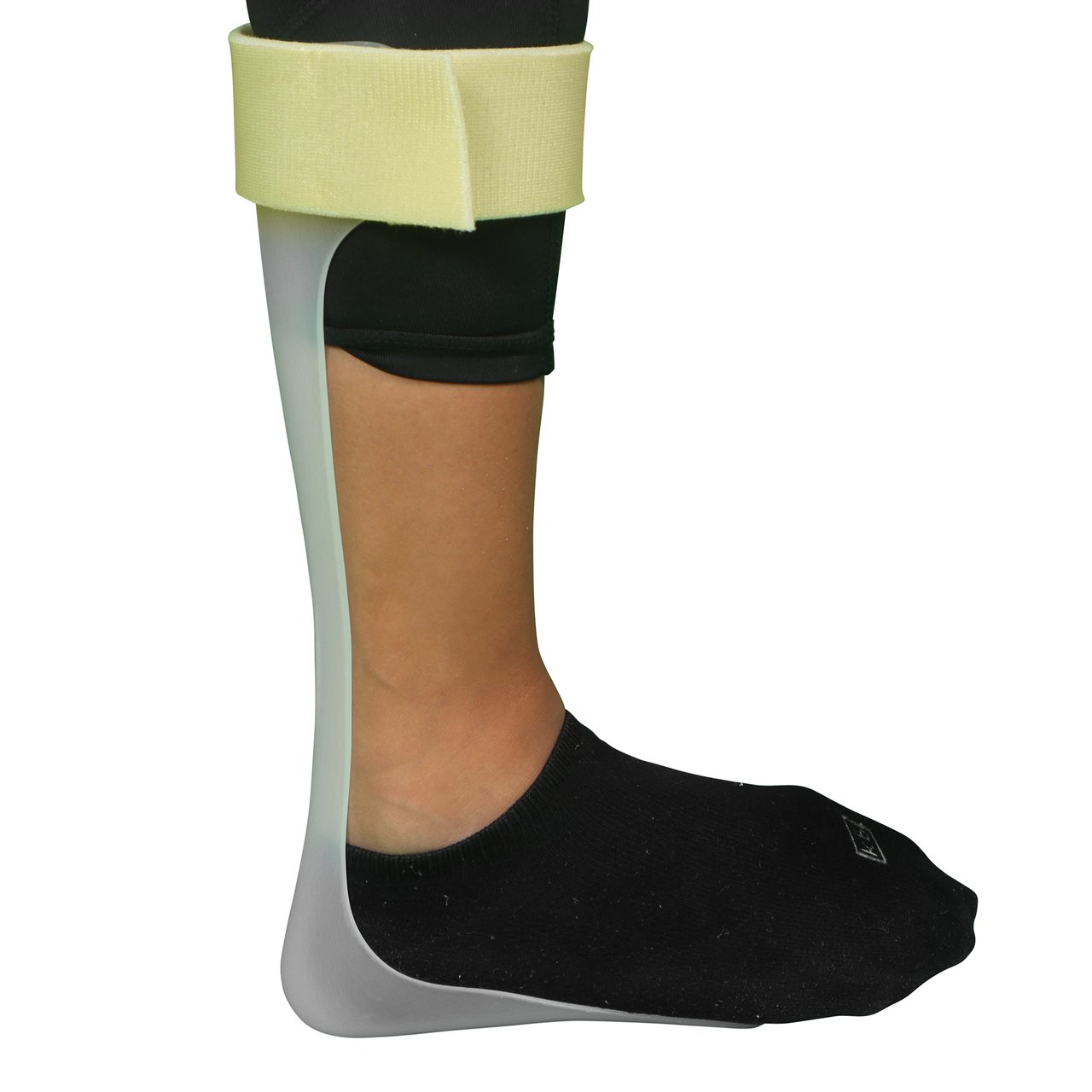 ANKLE FOOT ORTHOSIS/FOOT DROP SPLINT RIGHT WHITE MD - Atlantic
