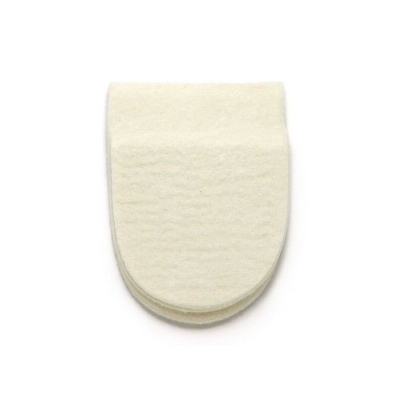 Felt Heel Cushion Pad 1/4" with Adhesive for Pain Relief - 4 Pairs - Mars Med Supply