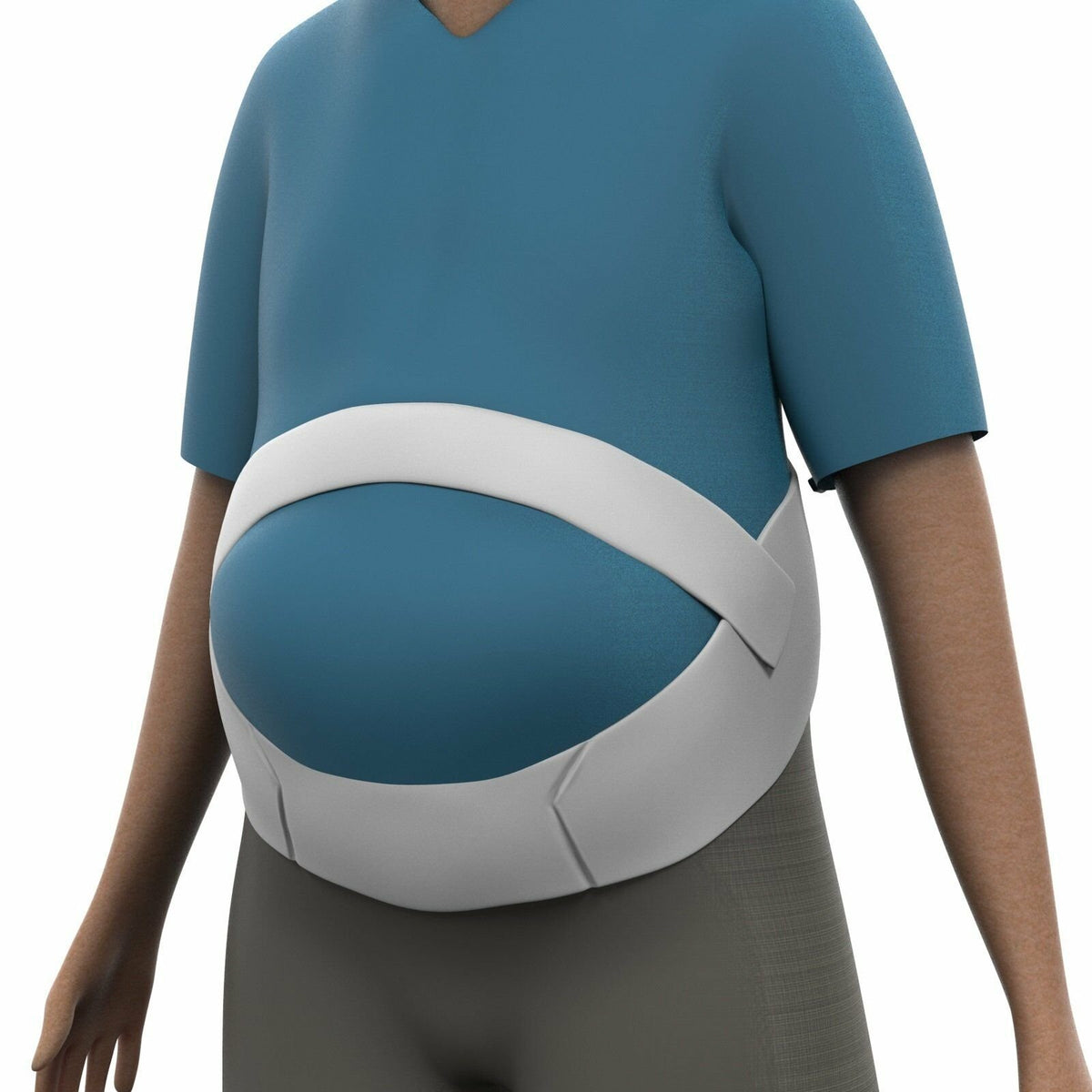 Obesity Belt - Belly Holder Abdominal Binder and Lower Back Support - 2XL - Mars Med Supply